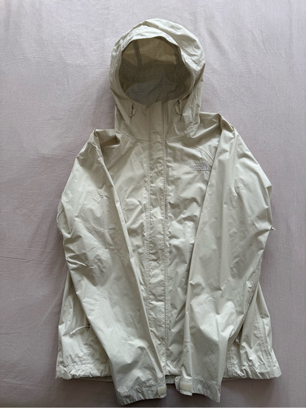 The North Face Shell Jacket in Light Cream